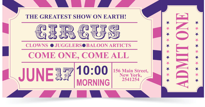 Greatest Circus Show on Earth Ticket &ndash; Clowns, Jugglers & Balloon Artists Live in New York on June 17 at 10:00 Morning