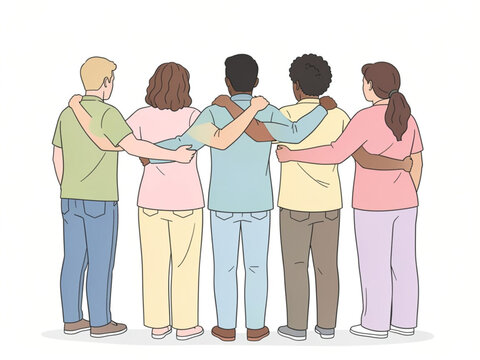 group of young people