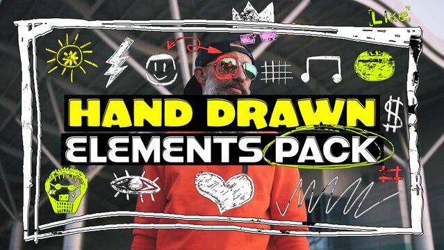 Hand Drawn Elements Pack