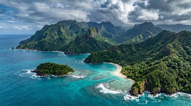 An ultra-realistic aerial drone view of a steep winding road with sharp hairpin turns carved into a rugged mountain landscape. The road curves dramatically along green hills and rocky cliffs, creating