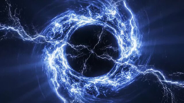 Electricity energy lightning for creative digital media and visual arts