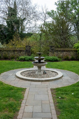 Obraz premium fountain in the park