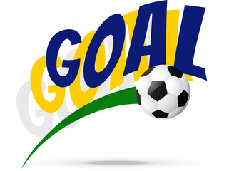 Obraz premium Soccer Goal, Football Icon, Sports Logo, Vector Graphic