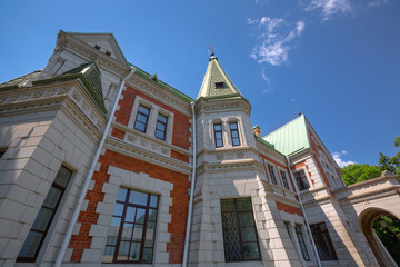 Fototapeta premium Beautiful palace in Zhlobin region, Belarus