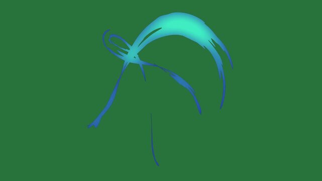 Screen an arrow pointing to the left image of bird picture person blue circle on feather green screen backgrounds