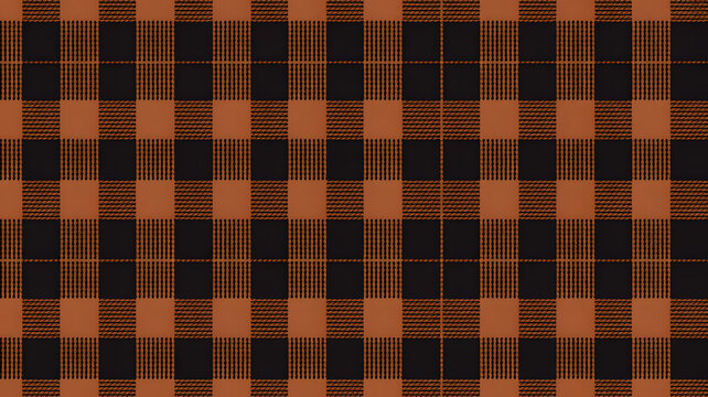 Red and black buffalo plaid pattern seamless checkered textile background high quality professional detailed modern elegant stylish clean crisp vibrant colorful