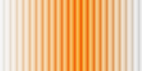 Obraz premium Vertical orange gradient stripes with soft white edges abstract background