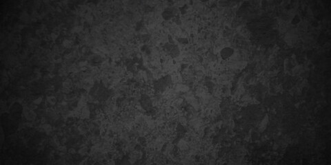 Fototapeta premium Distressed rough Black wall texture wall grunge backdrop background. dark concrete floor old wall grunge background. black concrete wall, grunge stone texture background.