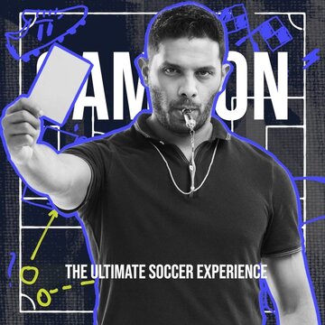 Soccer Scribble Opener - Square