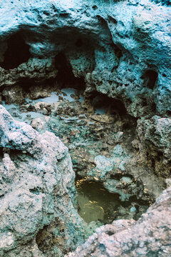 cave in the sea