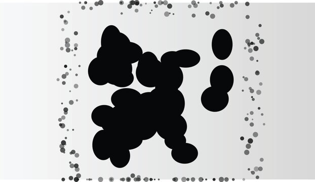 A BrushStroke illustration depicts various abstract shapes on a speckled surface