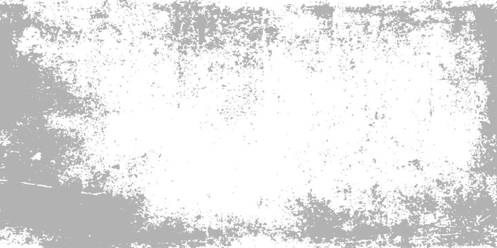 Vintage black grunge wall texture with an abstract dirty ink paint effect and a retro floral paper border design
