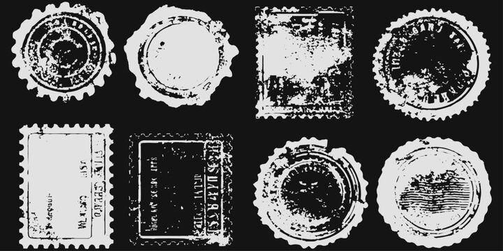 Vintage set of hand drawn black and white chalk Easter eggs featuring floral borders and ornate scroll elements for a decorative round frame illustration vector