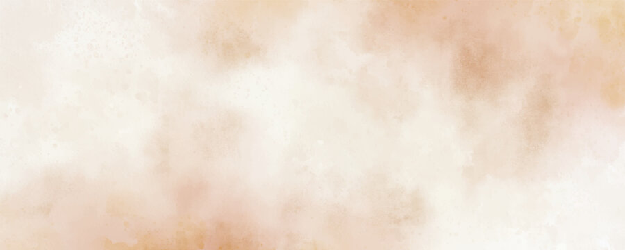 Abstract watercolor art background template. brown watercolor backdrop empty space for text, banner, presentation or product display graphic design