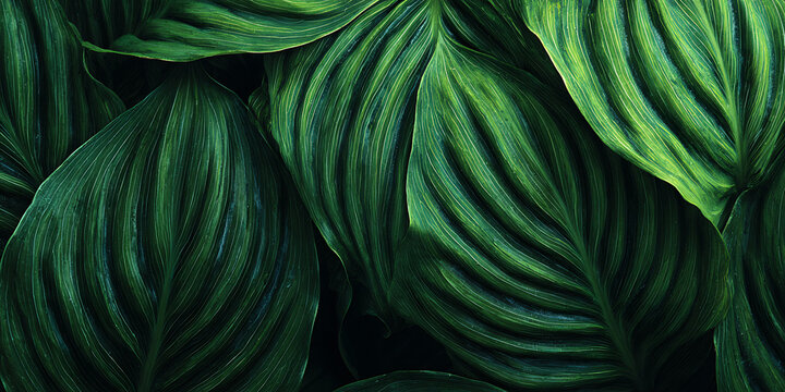 green abstract background