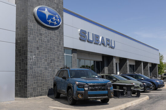 Subaru Outback Wilderness Midsize SUV at a dealership. Subaru offers the Outback with a 2.4L Turbo BOXER engine. MY:2026