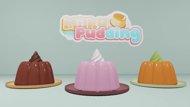 birthday sweet pudding
