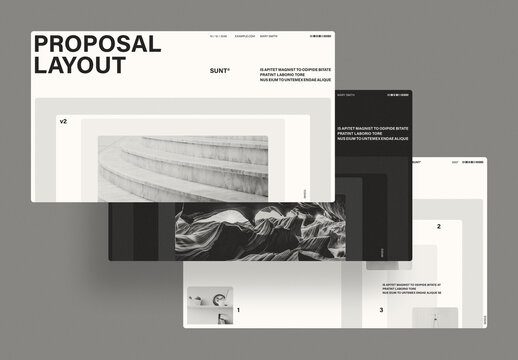 Proposal Template Layout
