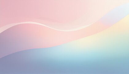 Fototapeta premium soft pastel gradients soft pastel gradient background with a blank area for text ideal for elegant and modern business presentations