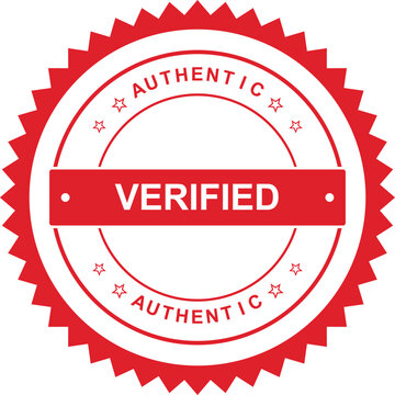 Verified Original Secure Badge - Stamp of Authenticity and Trust