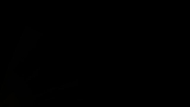 Shine or sun effect on black screen cc light. Glitter, shiny, bright, flare footage Isolated yellow light rays animation. beautiful, beauty, black, bright, burst, light transition, effects sunlight