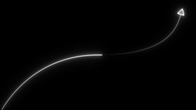 abstract technology. Fast speed Horizontal neon line animation moving from right to left Movement of neon diagonal lines or glowing light stripes. seamless neon light line technology motion background