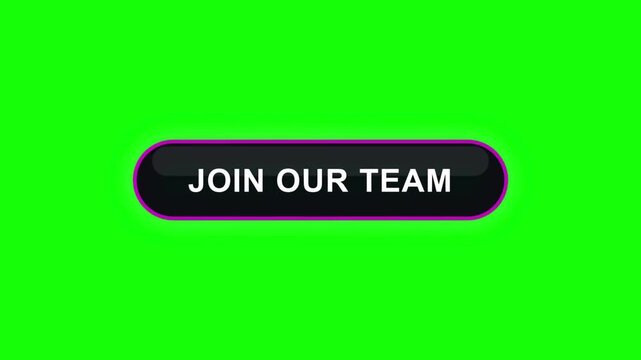 Join our team button animation 4k video animation