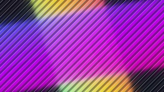 Abstract diagonal metallic texture 4k video animation