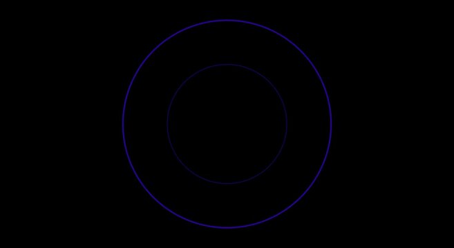 Neon purple circular pulse wave glowing abstract motion animation