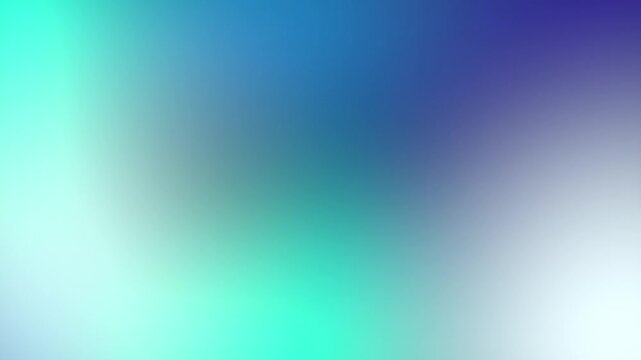 Organic 4K gaussian blob background with shifting aquamarine and navy blue liquid aura for oceanic deep and professional marine technology backdrop.
