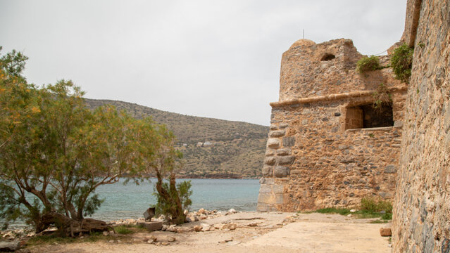 Spinalonga Island ancient lepra colony