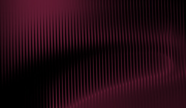 Abstract dark burgundy background with vertical glasses lines and soft gradient shadows, modern minimalist texture for digital design, wallpaper, or presentation backdrop