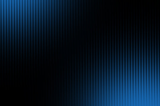 Abstract blue background with vertical glass lines and gradient lighting, modern minimalist design for technology or business presentations