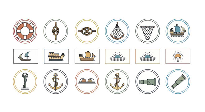 Ship Ropes Icon Imágenes de