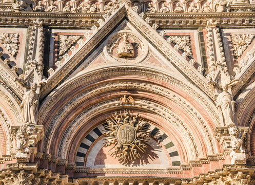 Siena Cathedral Duomo di Siena, Tuscany, Italy.