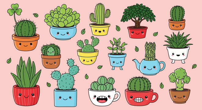 Cute Cactus Emoji Images  Browse 3,656 Stock Photos, Vectors, and Video |  Adobe Stock