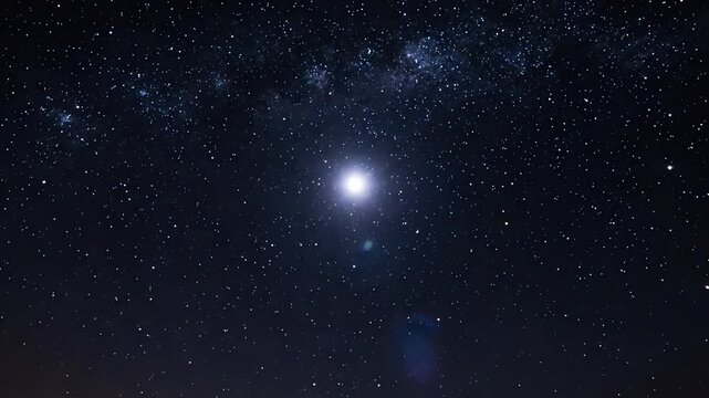 Ethereal first star appearing in a gradient twilight sky representing hope and the quiet transition of a cosmic awakening