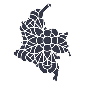 Colombia's mandala map