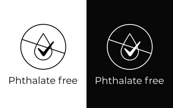 Phthalate Free icon Vector SVG
