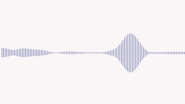 Abstract audio sound visualiser wave spectrum animation . green line audio wave visualisation voice record effect for overlay. audio sound wave spectrum concept...