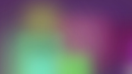 Obraz premium Abstract background, featuring a deep, purple and vibrant, green gradient with, soft color blends
