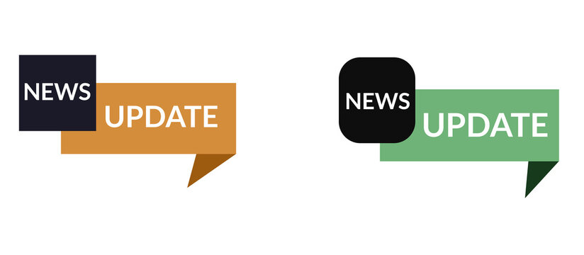 Modern Software Update Alert Interface with Loading Elements, New Version Update Notification Banner and Progress Bar Set