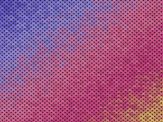 Decorative Semicircle Scale Pattern Trendy Fashion Texture © iushakovsky