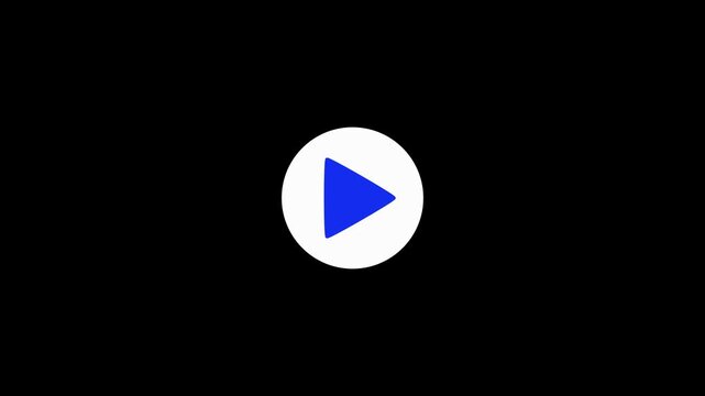 bold red circular play button with a white triangle symbol, representing video playback or media streaming. Ideal for video apps, online platforms, streaming services, and multimedia.4k
