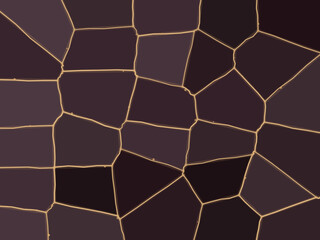 Obraz premium Kintsugi Inspired Gold Crack Ceramic Luxury Backdrop