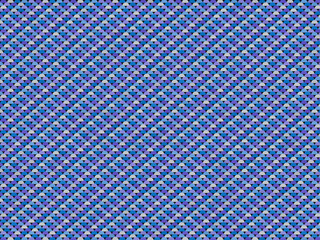 Overlapping Scale Pattern Bold Geometric Repeat Wallpaper © iushakovsky