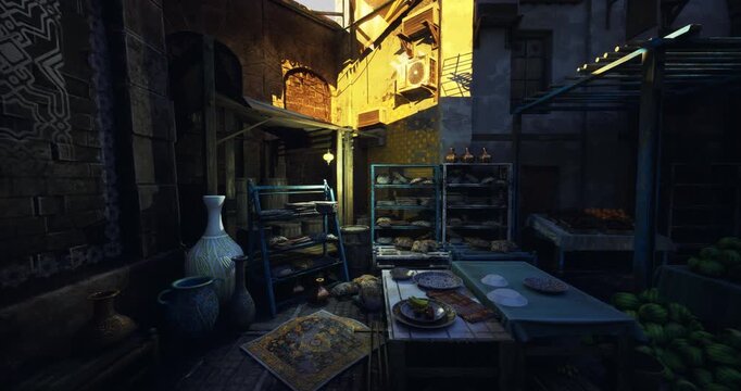 Old workroom with tools, Historic workshop filled with tools and timber, Vintage workshop interior showcasing aged machinery and wooden wheels