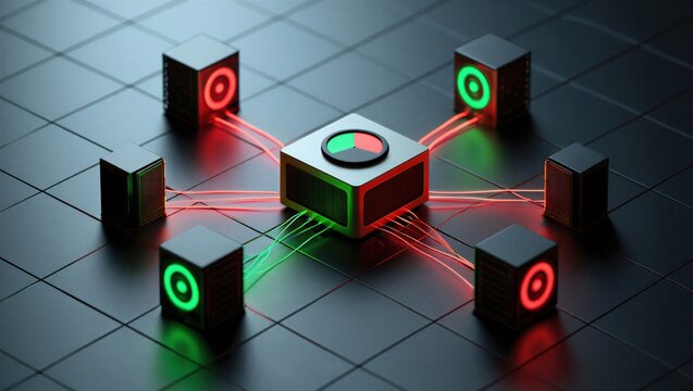 Visualization of a zero trust network in a data center
