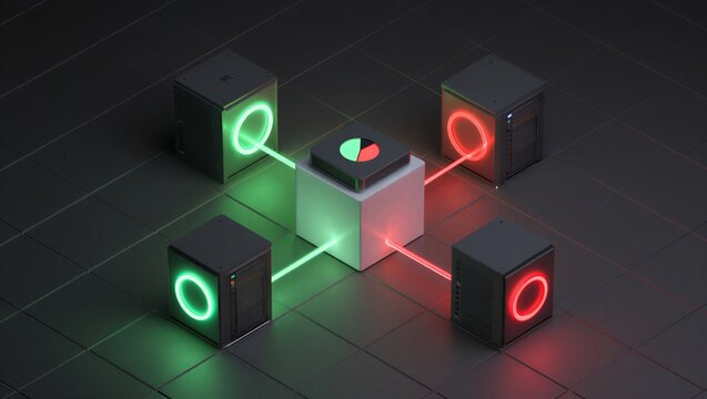 Visualization of a zero trust network in a data center