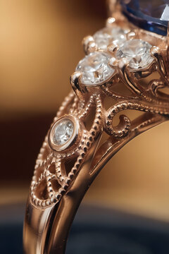 Anel diamante blue 08